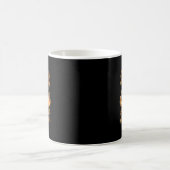 Leopard Coquette Bow Pumpkin Erntedank Herbst F Kaffeetasse (Mittel)