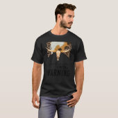 Leopard Cow Skull Should’ve Come With A Warning We T-Shirt (Vorne ganz)