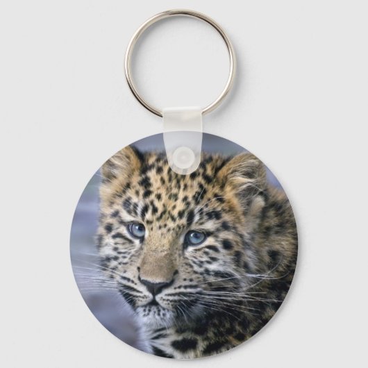 Leopard Cub Keyring Schlüsselanhänger (Vorderseite)
