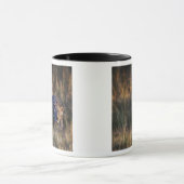 Leopard Cub Panthera Pardus Tasse (Zentrum)