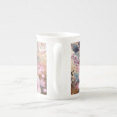 Leopard Cub & Rose Porzellantasse (Rückseite)