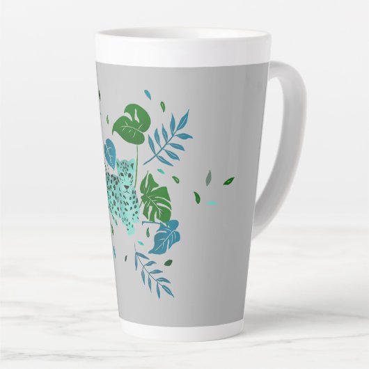 Leopard-Cup der Kühle Milchtasse (Rechte Ecke)