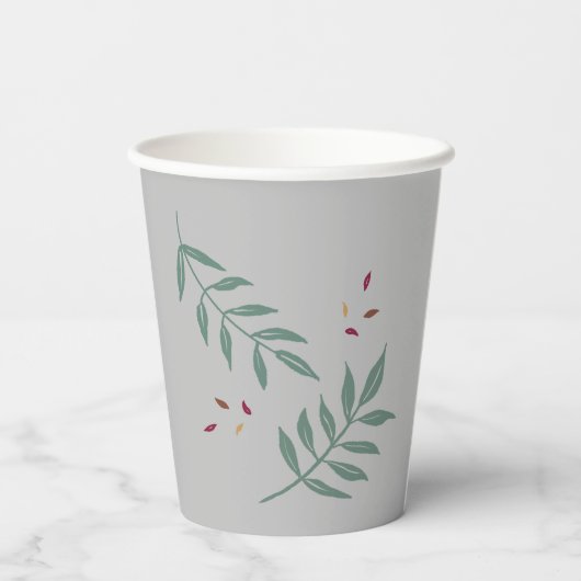 Leopard-Cup der Kühle Pappbecher (Rückseite)