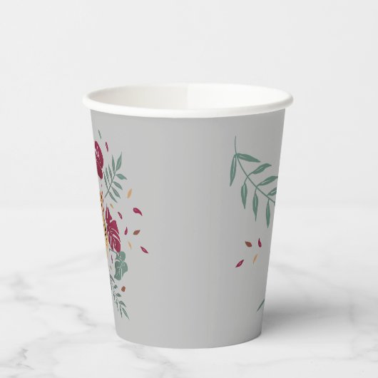 Leopard-Cup der Kühle Pappbecher (Links)