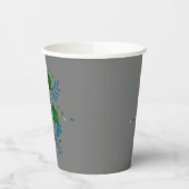 Leopard-Cup der Kühle Pappbecher (Links)