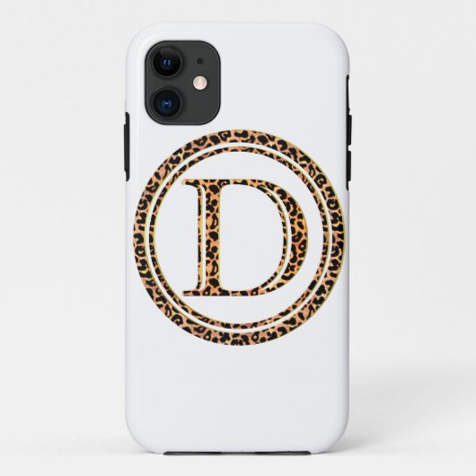 Leopard D Case-Mate iPhone Hülle (Rückseite)