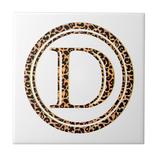Leopard D Fliese (Vorderseite)