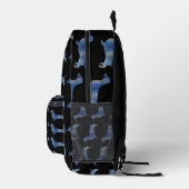 Leopard-Dachshund Bedruckter Rucksack (Rechts)
