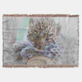 Leopard Decke (Vorderseite)