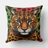Leopard-Dekokissen Kissen (Rückseite)