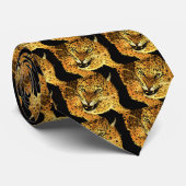 Leopard des Goldes, Krawatte (Gerollt)