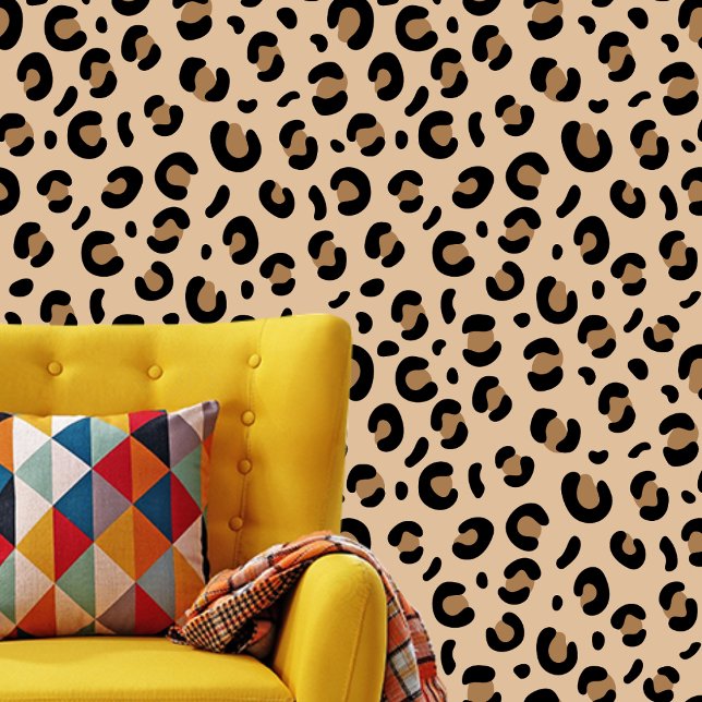 Leopard Design Animal Print Savanne Wallpaper Tapete (Von Creator hochgeladen)