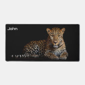 Leopard Design Desk Mat - das perfekte Geschenk Schreibtischunterlage (Vorderseite)