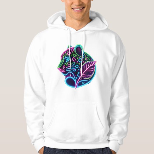 Leopard Design Hoodie (Vorderseite)
