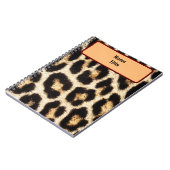Leopard Design Notizblock (Linke Seite)
