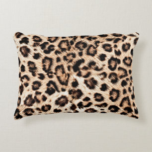 Leopard Design Pattern: Wilde Eleganz. Dekokissen