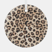 Leopard Design Pattern: Wilde Eleganz. Ornament Aus Glas (Vorderseite)