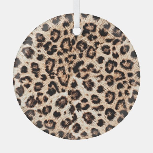 Leopard Design Pattern: Wilde Eleganz. Ornament Aus Glas (Vorderseite)