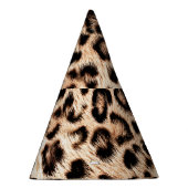 Leopard Design Pattern: Wilde Eleganz. Partyhütchen (Rechts)