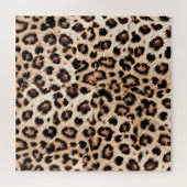 Leopard Design Pattern: Wilde Eleganz. Puzzle (Horizontal)