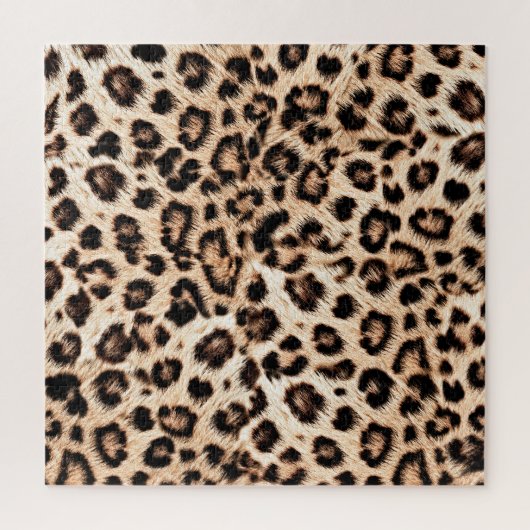 Leopard Design Pattern: Wilde Eleganz. Puzzle (Vertikal)