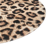 Leopard Design Pattern: Wilde Eleganz. Schneidebrett (Ecke)