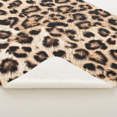 Leopard Design Pattern: Wilde Eleganz. Sherpadecke (3/4)