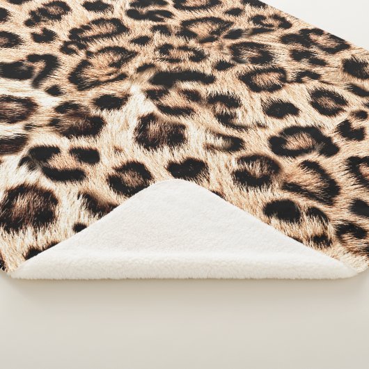 Leopard Design Pattern: Wilde Eleganz. Sherpadecke (3/4)