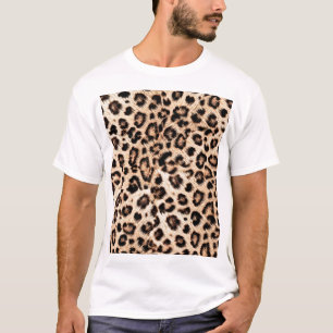 Leopard Design Pattern: Wilde Eleganz. T-Shirt