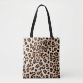Leopard Design Pattern: Wilde Eleganz. Tasche (Vorderseite)