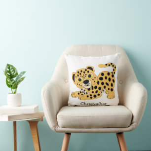 Leopard Design Personalisiert Kissen