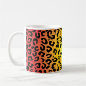 Leopard Design-Tasse Kaffeetasse (Links)