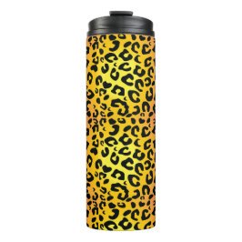 Leopard Design Thermal Tumbler Thermosbecher