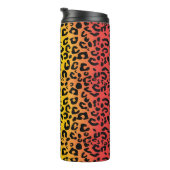 Leopard Design Thermal Tumbler Thermosbecher (Nach rechts gedreht)