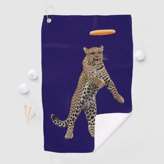 Leopard Disk Golf Handtuch (Insitu)