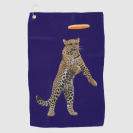 Leopard Disk Golf Handtuch