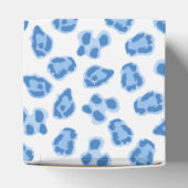 Leopard Dot in Blue Porcelain Geschenkschachtel (Oben)
