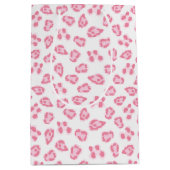 Leopard Dot in Pink Mittlere Geschenktüte (Vorderseite)