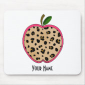 Leopard-Druck-Apple-Lehrer Mousepad (Vorne)