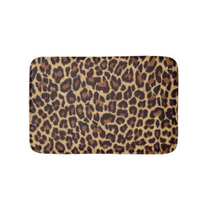 Leopard-Druck Badematte