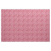 Leopard-Druck - Burgunder und Rosa Stoff (Yard (91,4 cm))