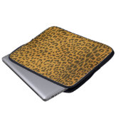 Leopard-Druck-Elektronik-Hülse Laptopschutzhülle (Vorne Knopf)
