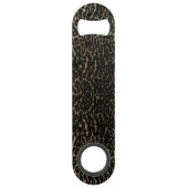 Leopard-Druck-Flaschen-Öffner Speed Flaschenöffner (Rückseite)