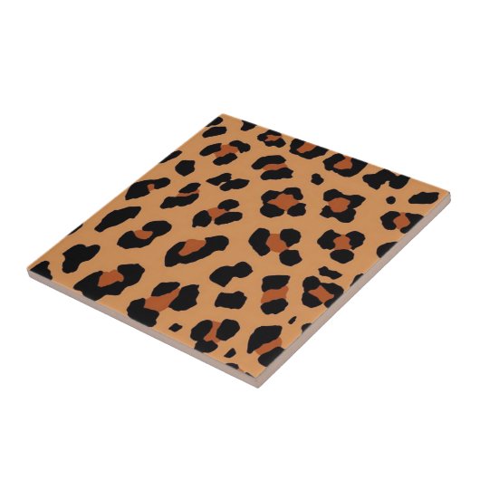 Leopard-Druck Fliese (Seite)
