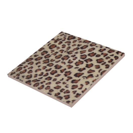 Leopard-Druck Fliese (Seite)