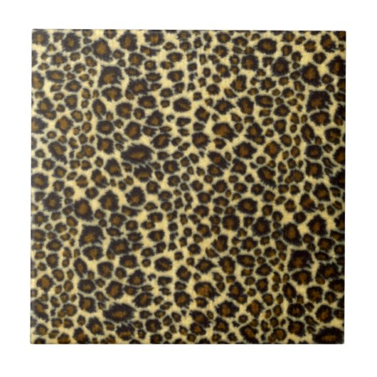 Leopard-Druck-Fliese Fliese (Vorderseite)