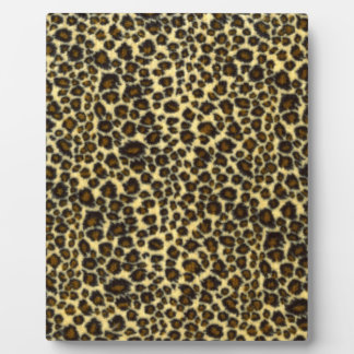 Leopard-Druck-Foto-Plakette Fotoplatte