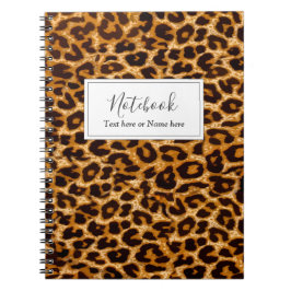 Leopard-Druck Gepard Notizblock