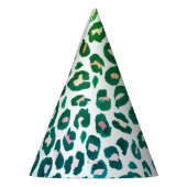 Leopard-Druck Gepard Partyhütchen (Links)