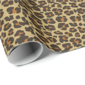 Leopard-Druck Geschenkpapier (Rolleneckpunkt)